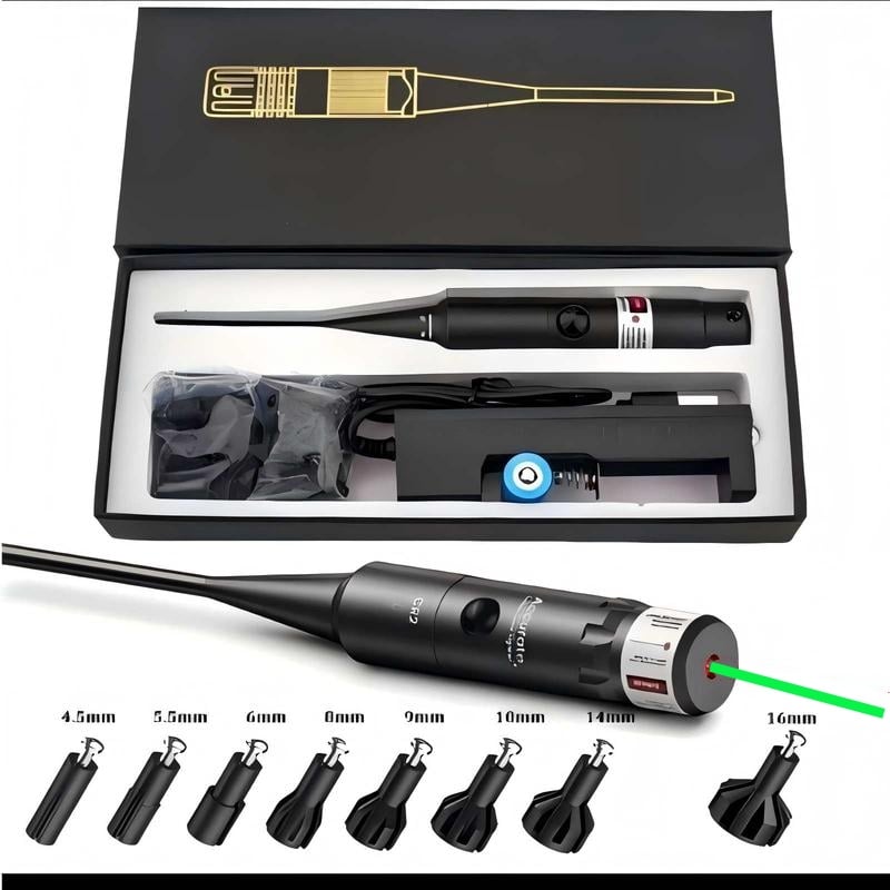 đ„HOT SALE 49% OFFđ„Professional Aperture Red/Green Aiming Kit Aperture Aiming with 32adapters