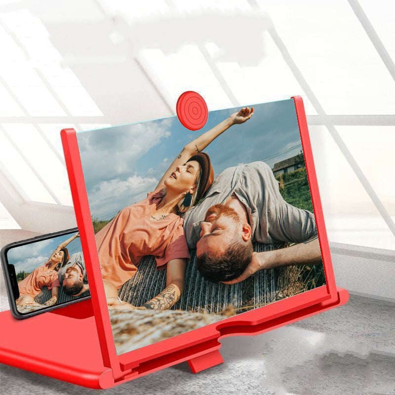 📱Portable 3D Screen Amplifier - Turns Phone into Home Theater🎞, Fits All Smartphones📽