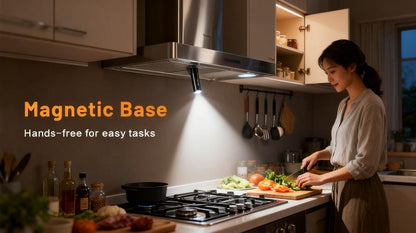 🔦Pocket Rechargeable EDC Flashlight:  Mini Keychain Light with Fire Starter & Window Breaker