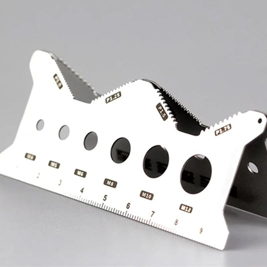✨Stop wasting time!💥Stainless Steel Double-Sided Bolt Gauge Card
