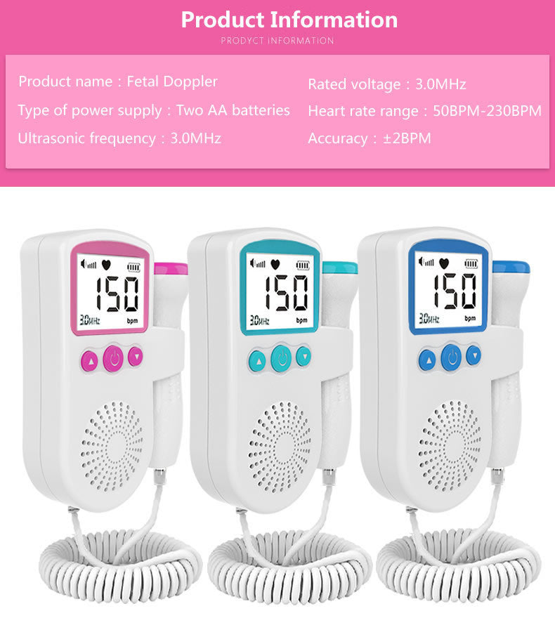 🩺IMEX DOP-Tone II Fetal Doppler Ultrasound Monitor 🤲Guard Your Baby’s Health – Hear Every Heartbeat🎀