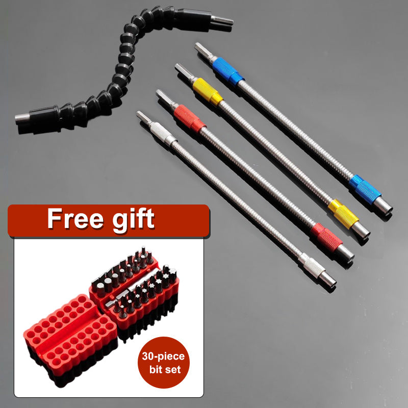 🛠️Hexagonal Shank Metal Flex Universal Extension Bit Holder🔥