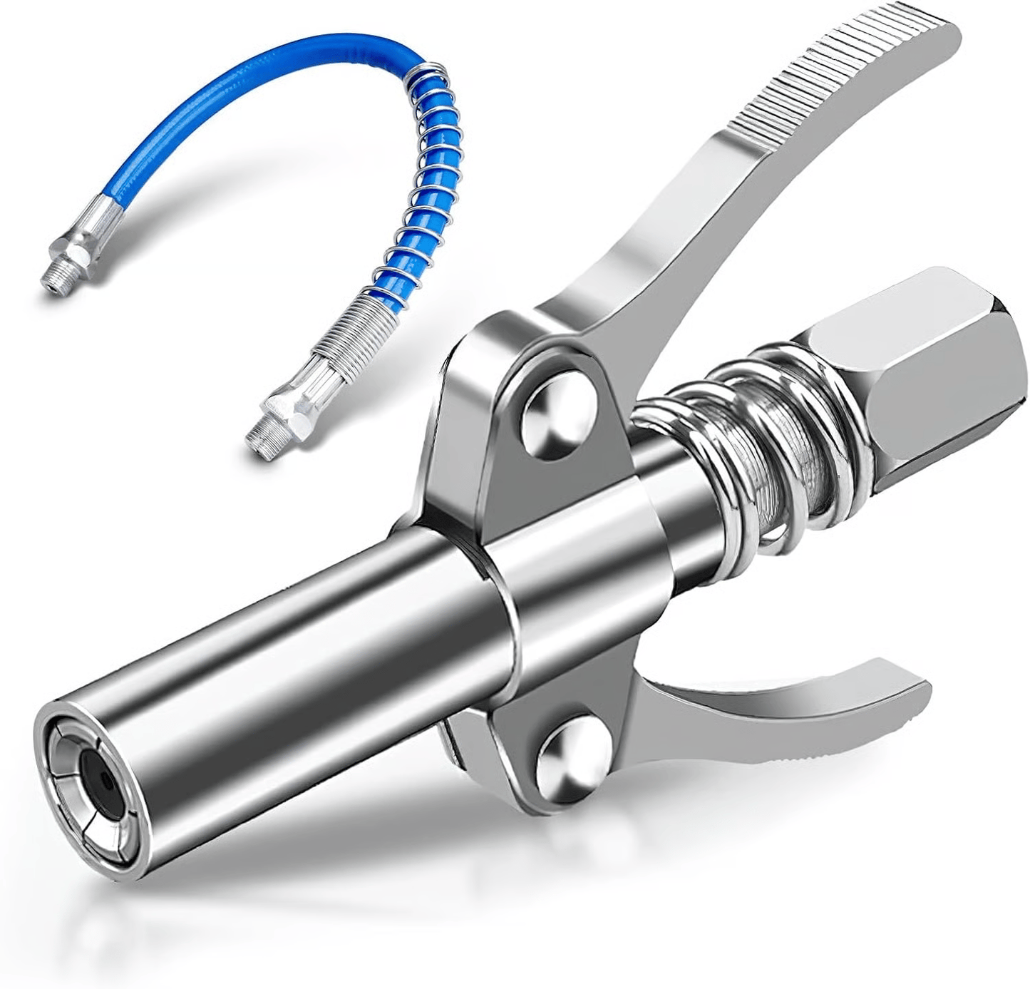 🏆Flash Sale⚡Double Handle High Pressure Quick Release Grease Coupler!!!