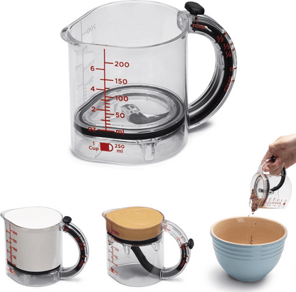 ✨4-in-1 Adjustable Measuring Cup