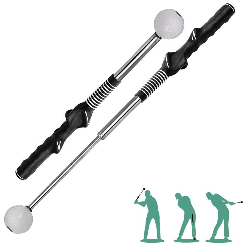 🏆Flash Sale⚡Telescopic club, Retractable Golf Swing Training Aid