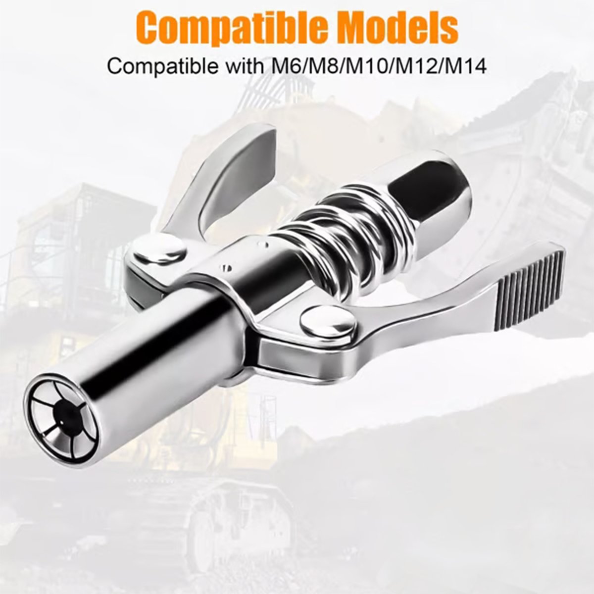 🏆Flash Sale⚡Double Handle High Pressure Quick Release Grease Coupler!!!