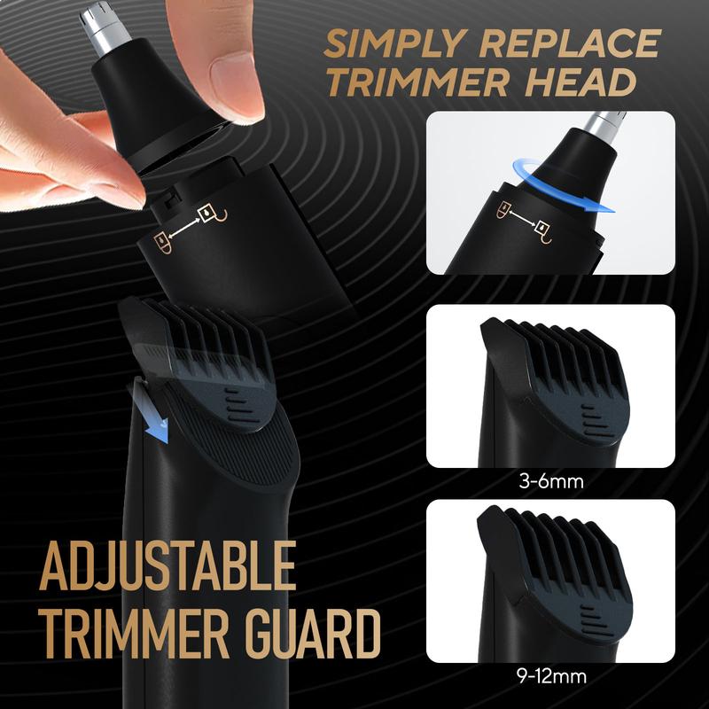🔥Hot Sale 49% off🌟Akunbem Electric Groin Hair Trimmer for Men,Nose Hair Trimmer