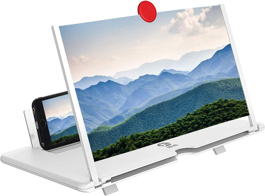 📱Portable 3D Screen Amplifier - Turns Phone into Home Theater🎞, Fits All Smartphones📽