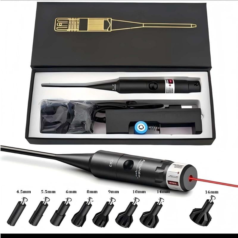 🔥HOT SALE 49% OFF🔥Professional Aperture Red/Green Aiming Kit Aperture Aiming with 32adapters