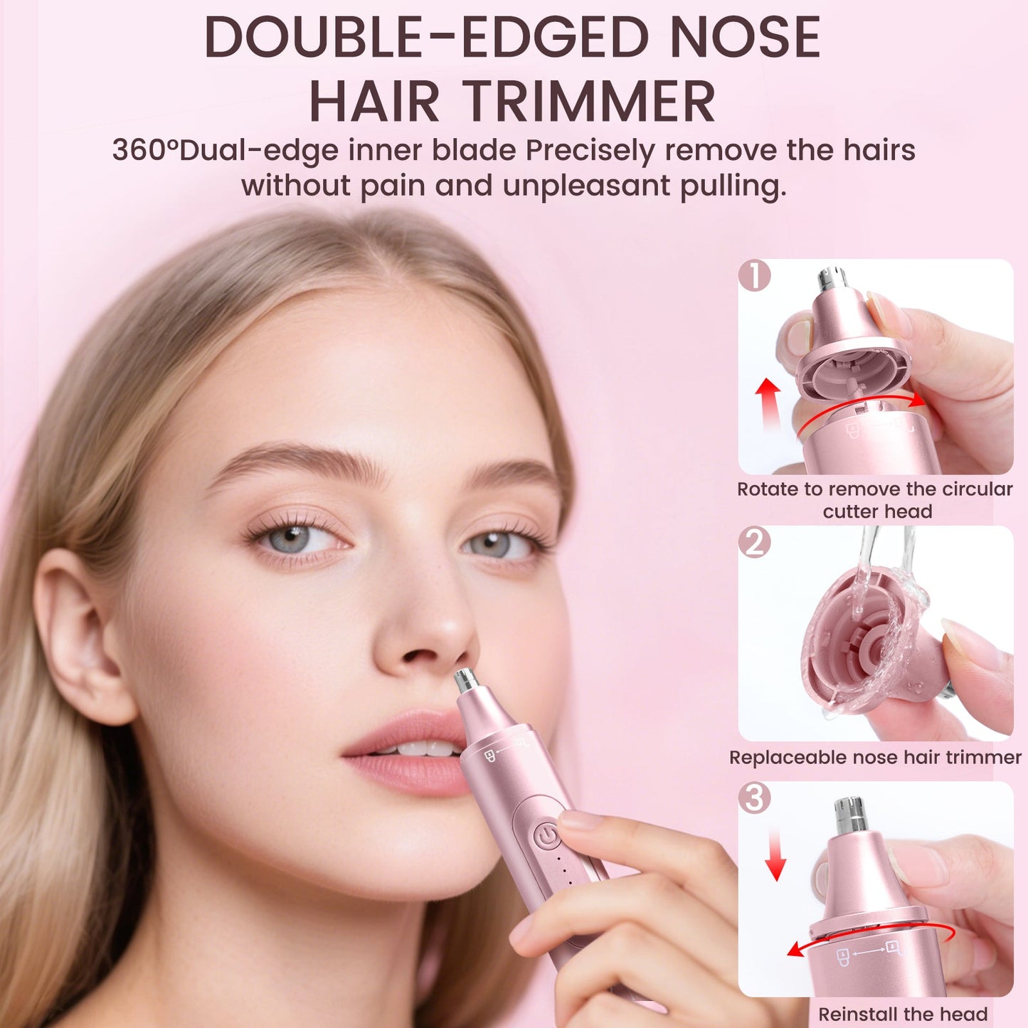 Glow G1 Pro 3 in 1 Portable Women Bikini Trimmer&Shaver