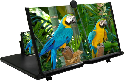📱Portable 3D Screen Amplifier - Turns Phone into Home Theater🎞, Fits All Smartphones📽