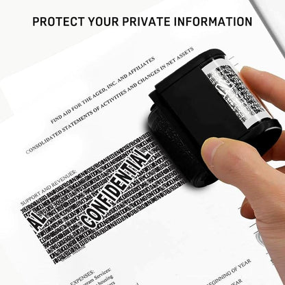 🔥Privacy Protection Security Roller Stamp — Address & Billing Info Blocker