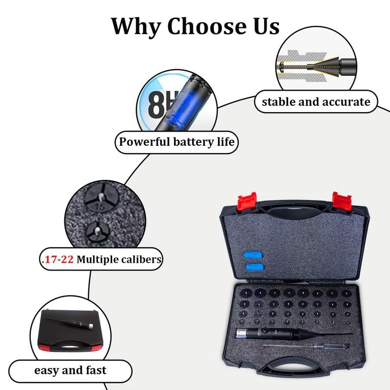 🔥HOT SALE 49% OFF🔥Professional Aperture Red/Green Aiming Kit Aperture Aiming with 32adapters