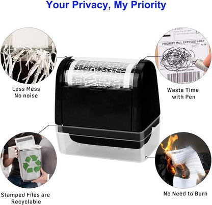 🔥Privacy Protection Security Roller Stamp — Address & Billing Info Blocker