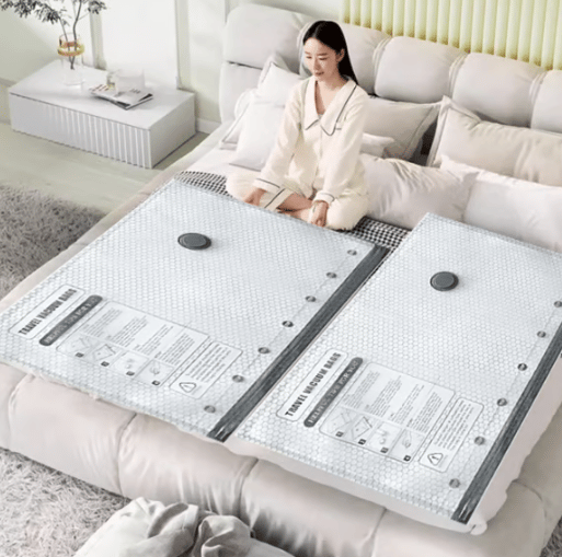 🏆⚡ 50K+ SOLD! Cordless Travel Vacuum Storage Compression Bag