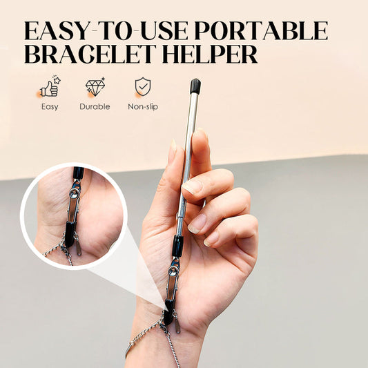 🔗 50% OFF NOW ! ✨ Portable Bracelet Helper – Single-Person Operation, Anti-Slip Grip & Travel-Friendly 🎁